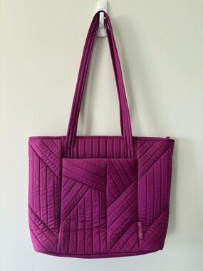 Vera Bradley Small Vera Quilted Tote Bag